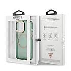 Guess GUHMP13LHTCMA iPhone 13 Pro / 13 6,1 zielony/khaki hard case Gold Outline Translucent MagSafe