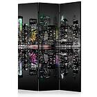 Arkiio Rumsavdelare Skärmvägg New York My Dream 135x172 cm A3-PARAVENTtc0195