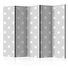 Arkiio Rumsavdelare Cheerful polka dots II 225x172 cm A3-PARAVENTtc0486