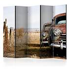 Arkiio Rumsavdelare Two Skärmvägg Old American Cars II 225x172 cm A3-PARAVENTtc2027