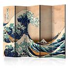 Arkiio Rumsavdelare Hokusai: The Great Wave Off Kanagawa Reproduction II 225x172 cm A3-PARAVENTtc1981