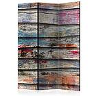 Arkiio Rumsavdelare Colourful Wood 135x172 cm A3-PARAVENT653