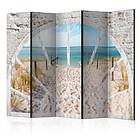 Arkiio Rumsavdelare Window View Beach II 225x172 cm A3-PARAVENTtc1755