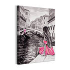 Arkiio Tavla Woman In Venice in (1 Part) Vertical 80x120 A3-N7935-DK
