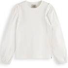 Scotch & Soda Långärmad T-shirt Off white 8 år