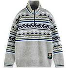 Scotch & Soda Intarsiastickad Tröja Grå 8 år