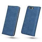 Glitter " Shine Smart Magnetic Book Case Apple iPhone X" Dark Blue