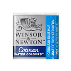 Winsor & Newton Cotman Half Pan Water Colours CERUN BLUE HUE