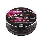 MediaRange CD-R 700MB 52x 50-pack Cakebox