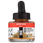 Amsterdam Acrylic Ink 30ml Bottle 30ML, DP GOLD 30ML