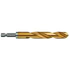 Milwaukee SHOCKWAVE Red Hex HSS-G TIN Metallborr 1-pack 13 mm