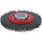 Bosch Clean for Metal Stålborste med X-LOCK, vågformad tråd, 0,3 x 115 mm