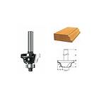 Bosch 2608628395 Profilfräs B med styrkullager 6,3 x 17,4 mm (Radie x Längd)