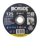 Ironside 201339 Kapskiva 230 mm, F41, E20A, 2in1 230x2.5x22 mm