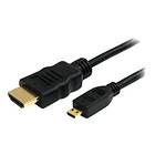 StarTech HDMI - HDMI Micro High Speed with Ethernet 1,8m