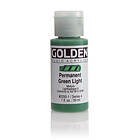 Golden Fluid Acrylics 30 ml - 2250 Permanent Green Light