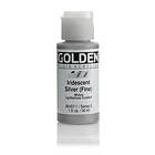 Golden Fluid Acrylics 30 ml - 2457 Iridescent Silver F.