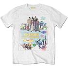 The Beatles: Unisex T-Shirt/Yellow Submarine Movie Poster