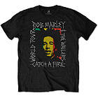 Marley: Unisex T-Shirt/Rasta Scratch