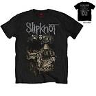 Slipknot: Unisex T-Shirt/Skull Group (Back Print)