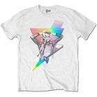 David Bowie: Unisex T-Shirt/Holographic Bolt (Foiled)