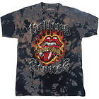 The Rolling Stones: Unisex T-Shirt/Tattoo Flames (Wash Collection)