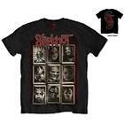Slipknot: Unisex T-Shirt/New Masks (Back Print)