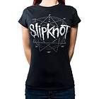 Slipknot: Ladies T-Shirt/Logo Star (Diamante)