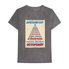 007: Unisex T-Shirt/Octopussy German Poster