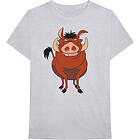 : Unisex T-Shirt/Lion King Pumbaa Pose (Large)