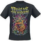 Bring Me The Horizon: Unisex T-Shirt/Smoking Dinosaur
