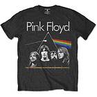 Pink Floyd: Unisex T-Shirt/DSOTM Band & Pulse