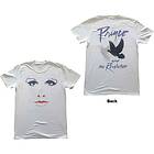 : Unisex T-Shirt/Faces & Doves (Back Print) (X-Large)