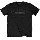 Leppard: Unisex T-Shirt/Collegiate Logo