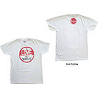 Beatles: Unisex T-Shirt/I Love Beatles (Back Print)