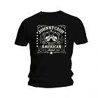 Johnny Cash: Unisex T-Shirt/American