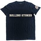 Rolling Stones: Unisex Applique T-Shirt/Logo & Tongue