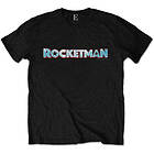 Elton John: Unisex T-Shirt/Rocketman Movie