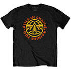 Alice In Chains: Unisex T-Shirt/Pine Emblem