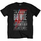 David Bowie: Unisex T-Shirt/Hammersmith Odeon