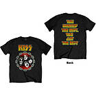 KISS: Unisex T-Shirt/You The Best (Back Print)