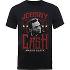 Johnny Cash: Unisex T-Shirt/Man In