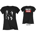 Beatles: Ladies T-Shirt/Back in USSR (Back Print)