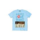 The Beatles: Unisex T-Shirt/All you need is love Play Cards