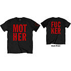 No More: Unisex T-Shirt/MF Stacked (Back Print)