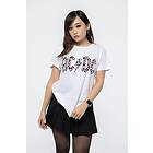 AC/DC: Ladies T-Shirt/Mono Leopard Print (18)