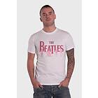 Beatles: Unisex T-Shirt/Band Silhouettes (Puff Print)