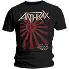 Anthrax: Unisex T-Shirt/Live in Japan