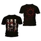 Slipknot: Unisex T-Shirt/Mezzotint Decay (Back Print)
