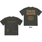 Imagine Dragons: Unisex T-Shirt/Cutthroat Symbols (Back Print)